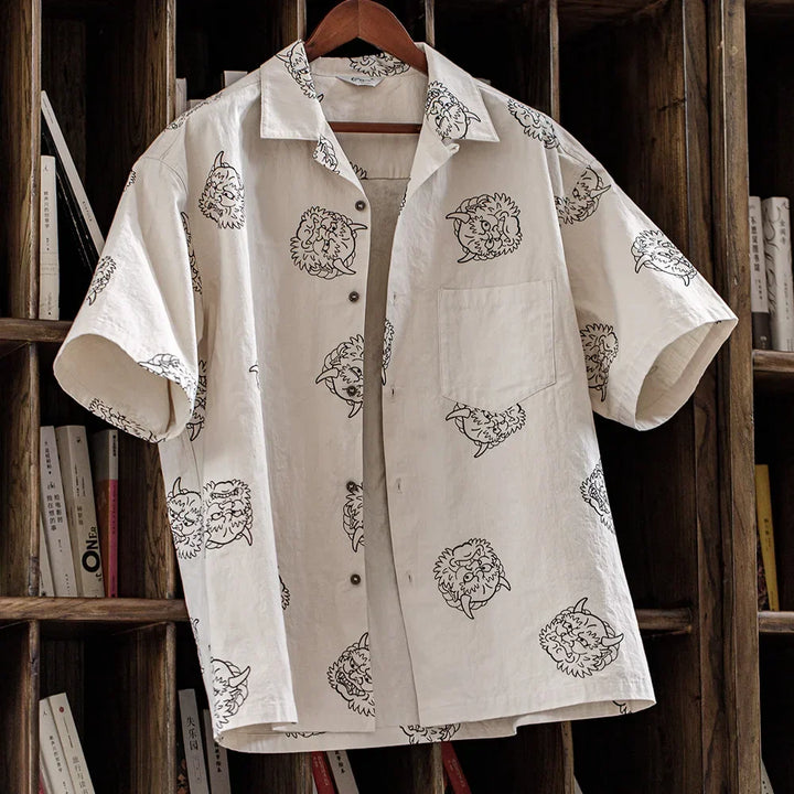 Levoire | Chemise Inspirée À Manches Courtes