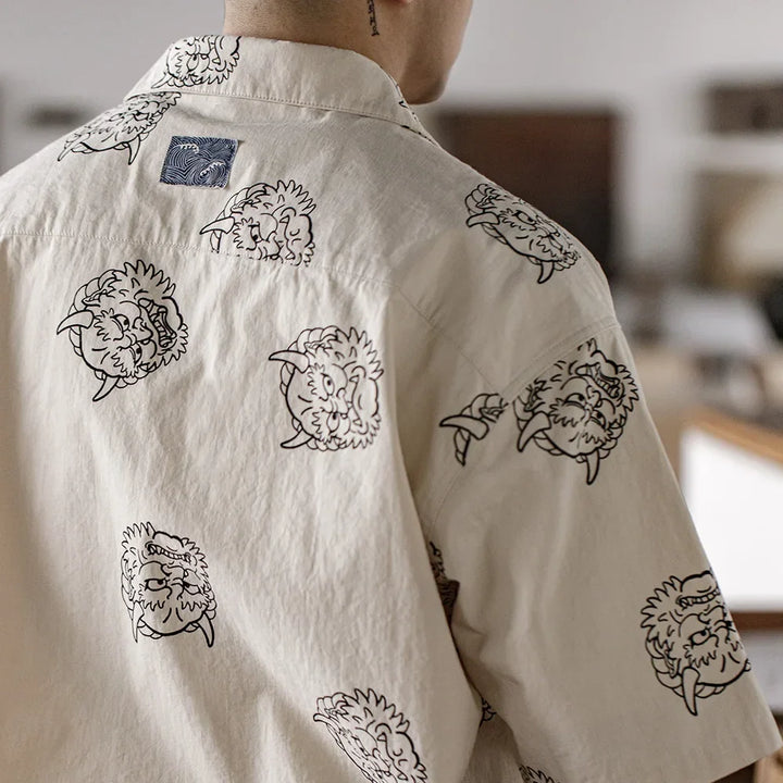 Levoire | Chemise Inspirée À Manches Courtes