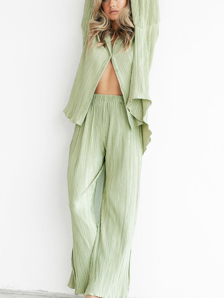 Levoire | Ensemble Assorti Ensemble Léger Deux Pièces Pantalon Et Chemise Pour Toutes Les Occasions