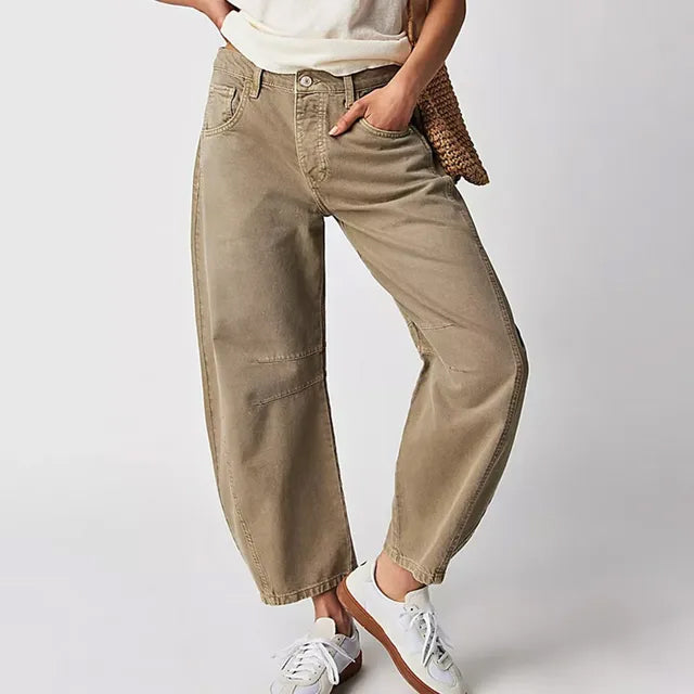 Levoire | Pantalons À Jambe Large Et Taille Basse