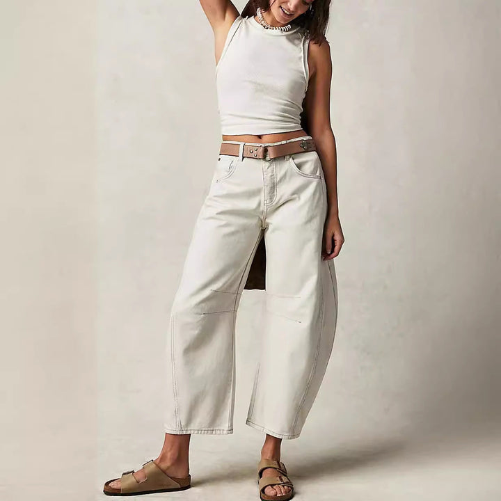 Levoire | Pantalons À Jambe Large Et Taille Basse