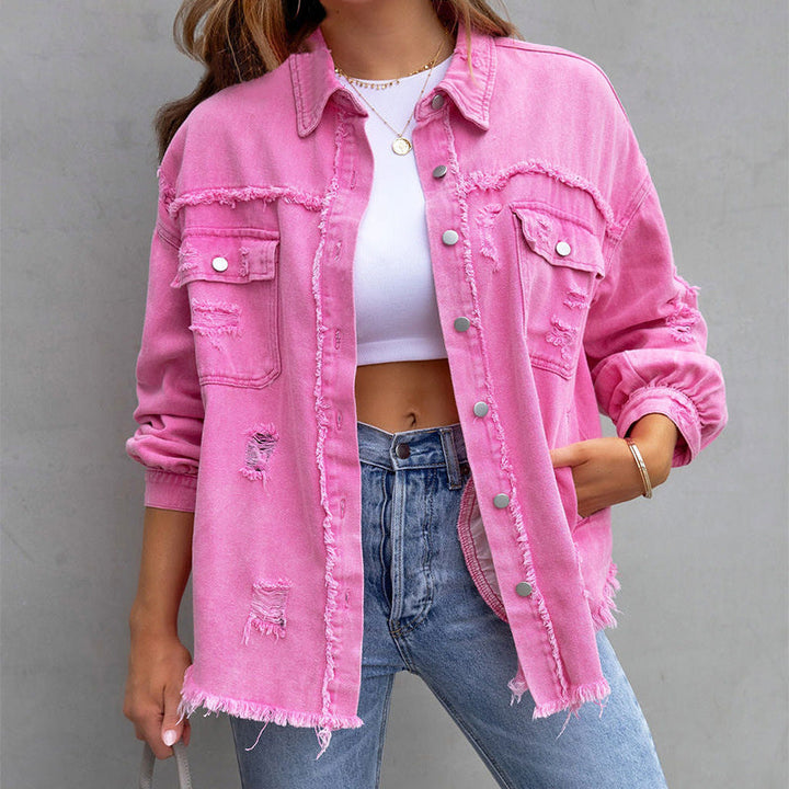 Levoire | Veste jean effet usé Rosa