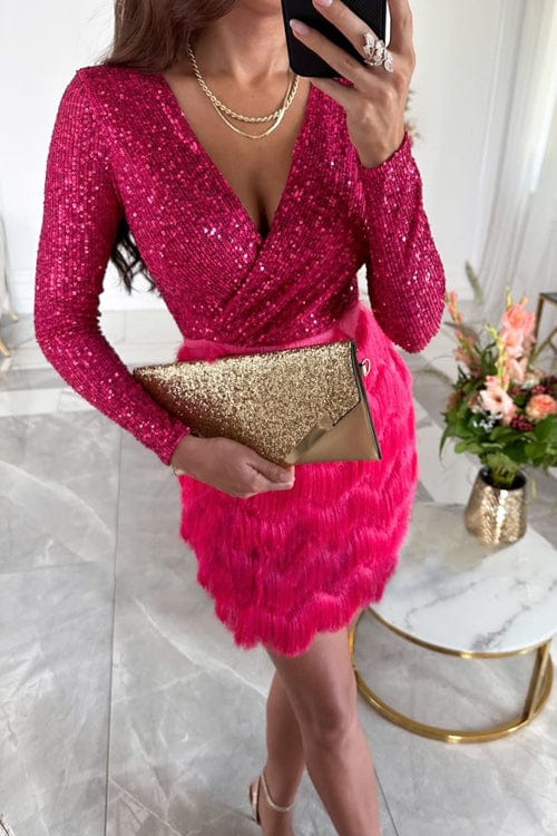 Levoire | Blouse Élégante Femme Rosa Rouge