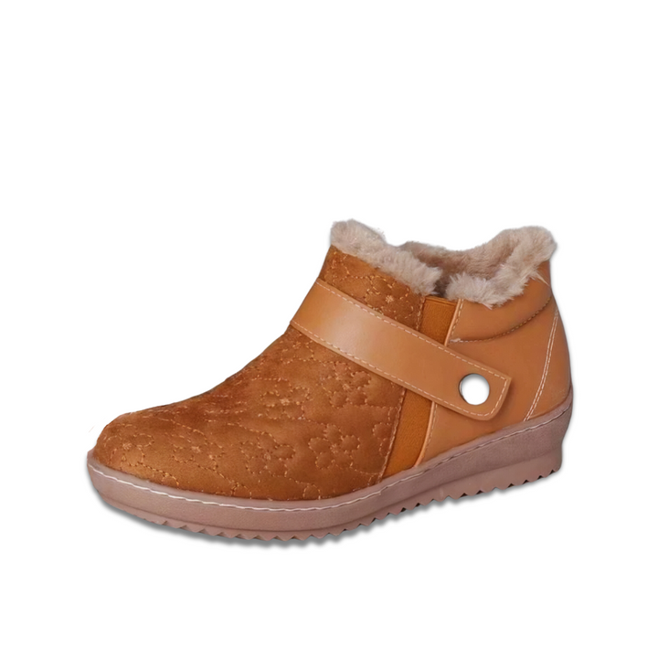Levoire | Chaussures De Randonnée En Cuir Mokkanahka Antidérapant Chaud Gul