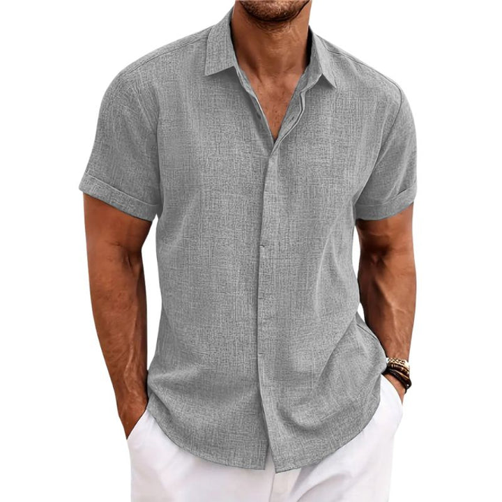 Levoire | Chemise En Lin Fr Homme Gris clair