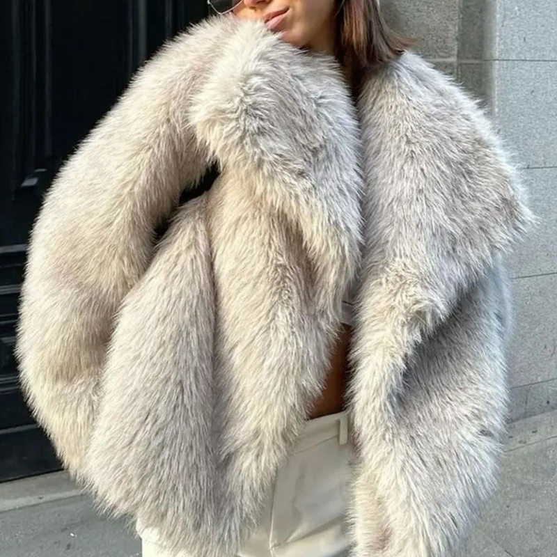 Levoire | Veste En Fausse Fourrure De Luxe