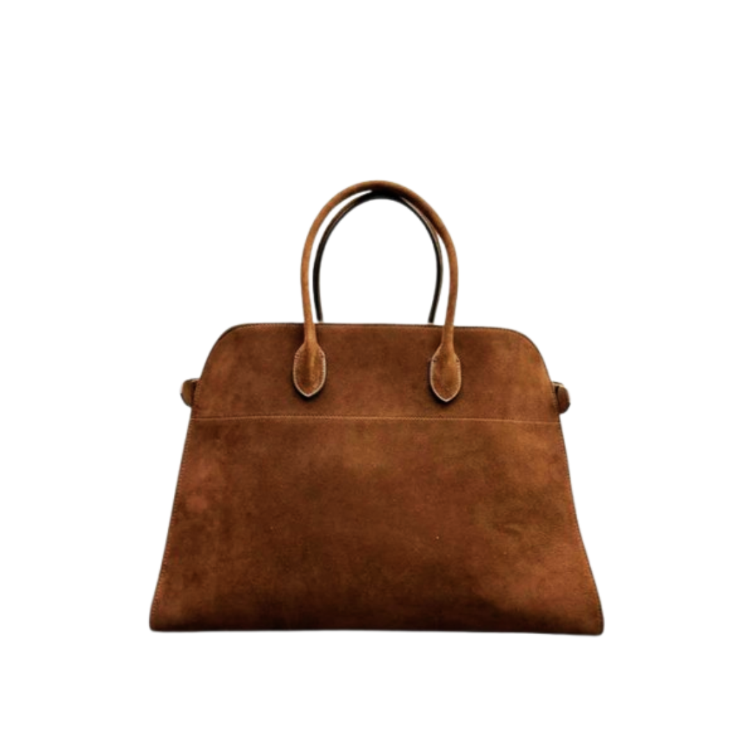 Levoire | Sac Tote En Velours Braun