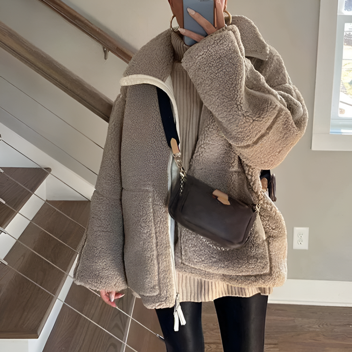 Levoire | Veste En Polyester Teddy