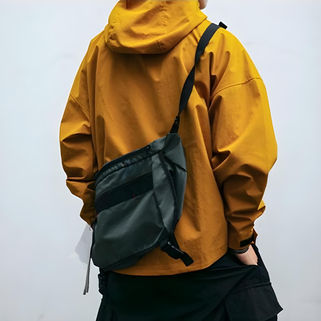 Levoire | Satin Résistant À La Déchirure À Manches Longues Veste À Capuche Amovible
