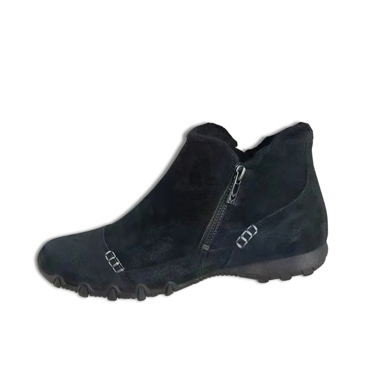 Levoire | Bottes à zip antidérapantes chaudes Noir