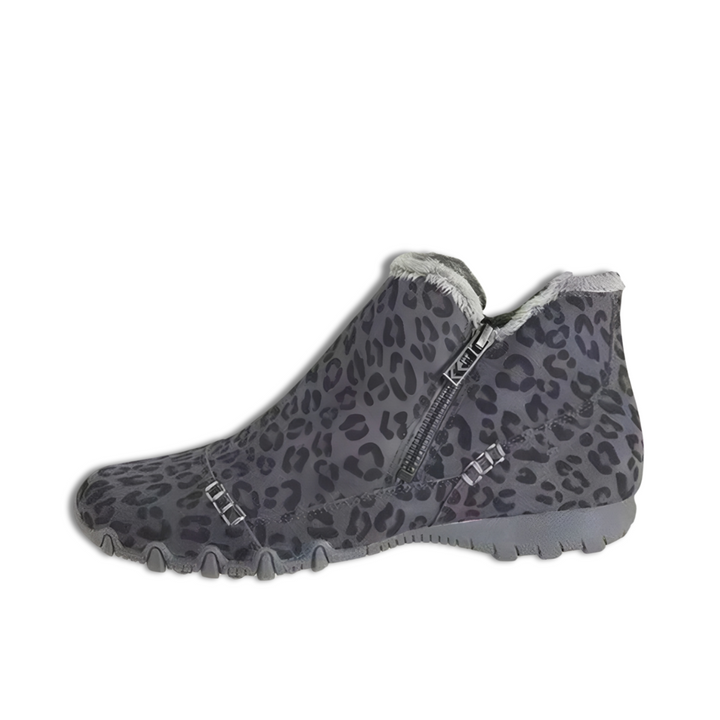 Levoire | Chaud Glidestoppfott Szip Botte Gris Leopardi