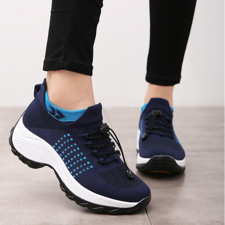 Levoire | Chaussures Pour Femmes Avec Semelle Orthopédique Bleu