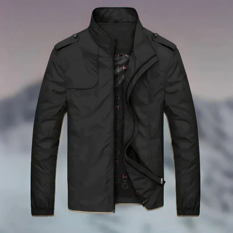 Levoire | Veste moderne à col montant Noir