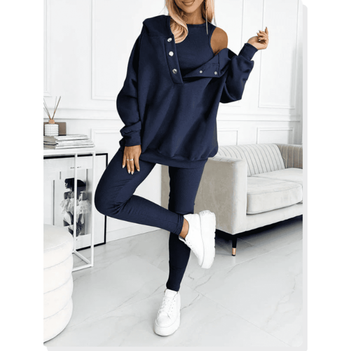 Levoire | Ensemble Ultime De Relaxation Se Dtendre Avec Style Bleu foncé