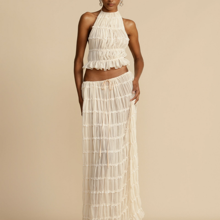 Levoire | Ensemble jupe et top sans manches