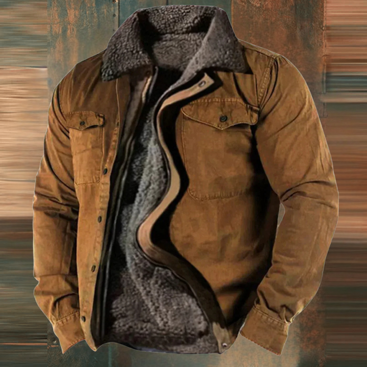 Levoire | Veste de travail de style occidental Braun