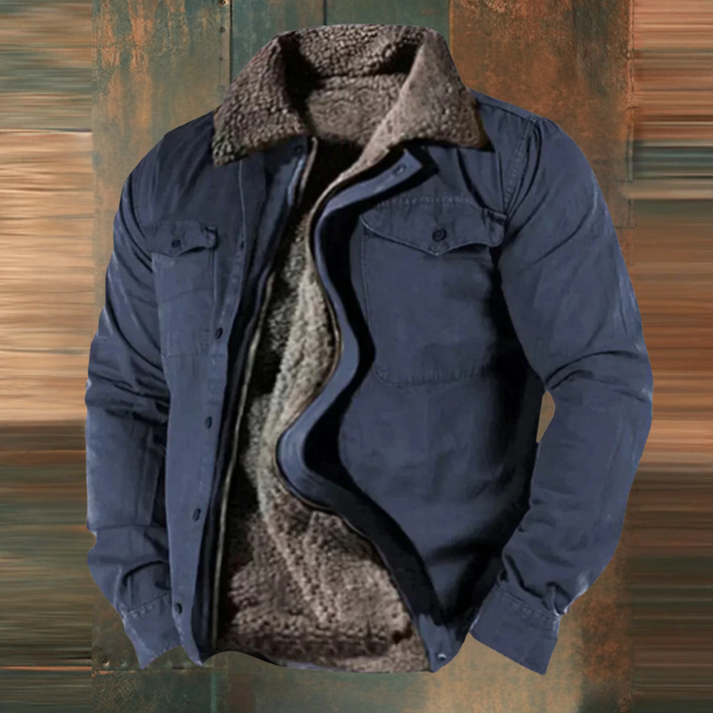 Levoire | Veste de travail de style occidental Bleu