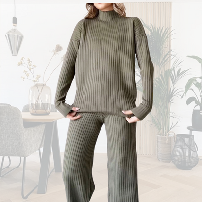 Levoire | Ensemble 2 Pièces Chaud Et Confortable Vert