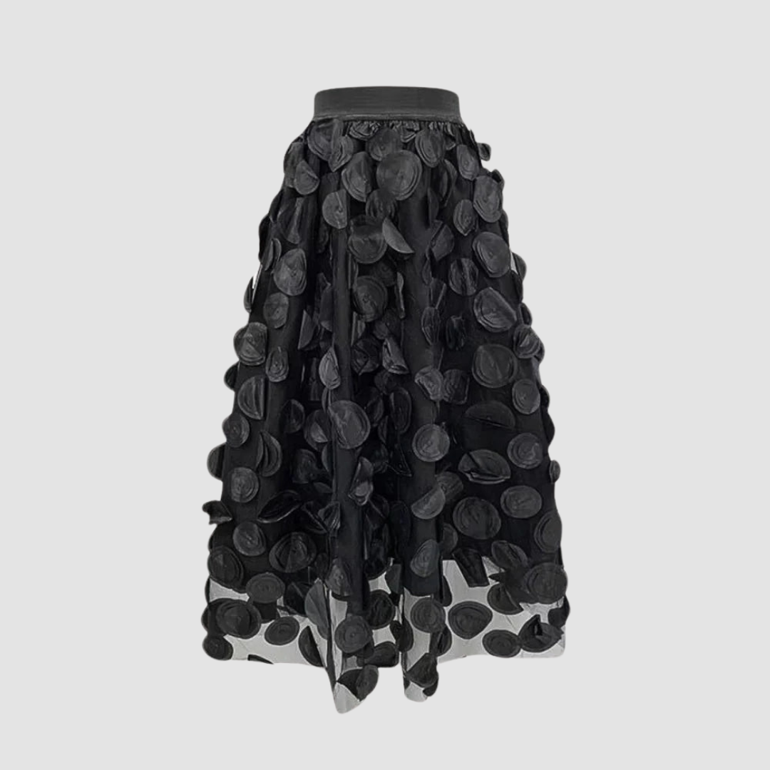 Levoire | Collecte De Vin Tule Jupe En Filet