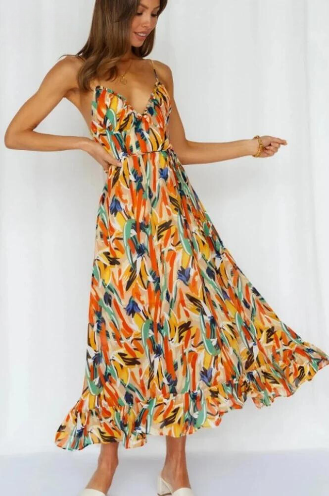 Levoire | Robe D'Été À Fleurs Pour Femmes
