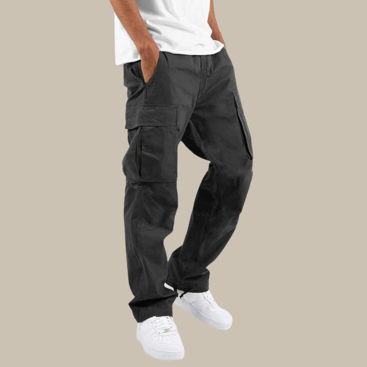 Levoire | Flexibeeli Et Pantalons Cargo Confortables Pour Hommes noir
