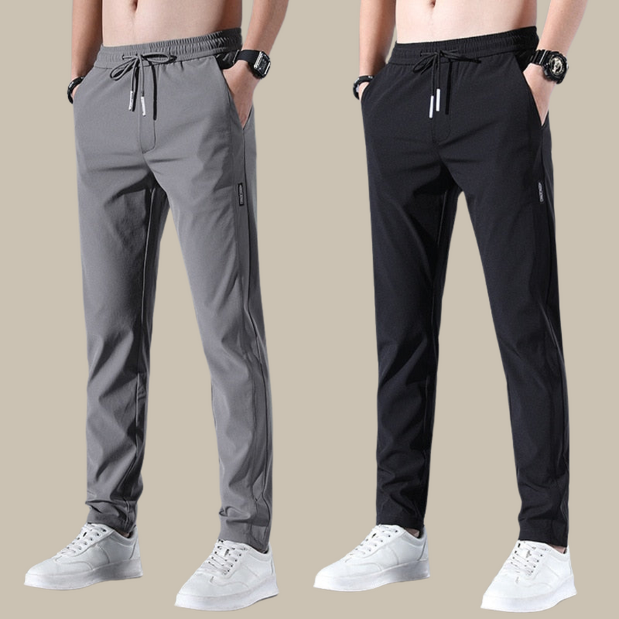 Levoire | Ice Silk Slim Fit Pantalon pour Hommes