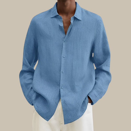 Levoire | Chemise En Lin Élégante À Manches Longues