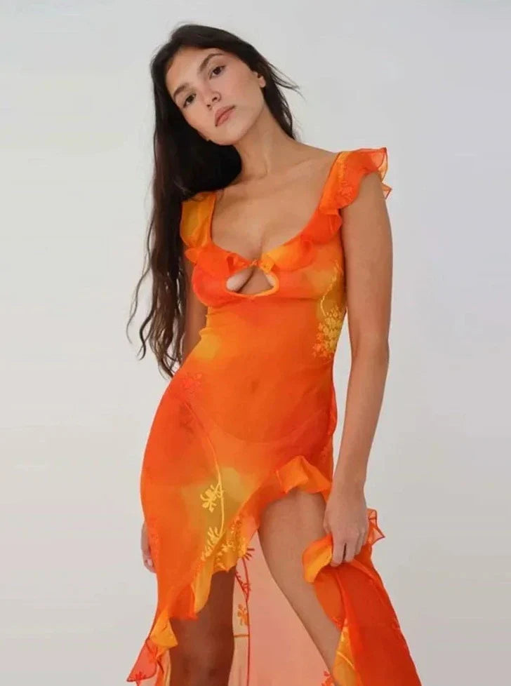 Levoire | Vinfingert Robes Longues Trailing Haute Fente