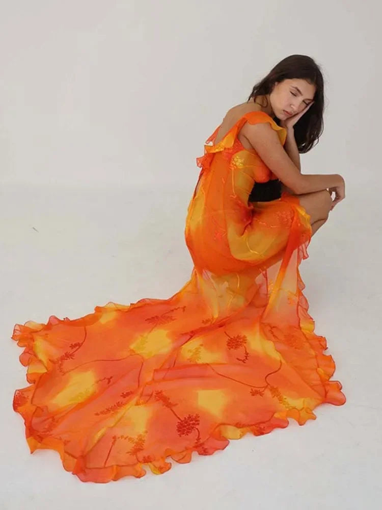 Levoire | Vinfingert Robes Longues Trailing Haute Fente