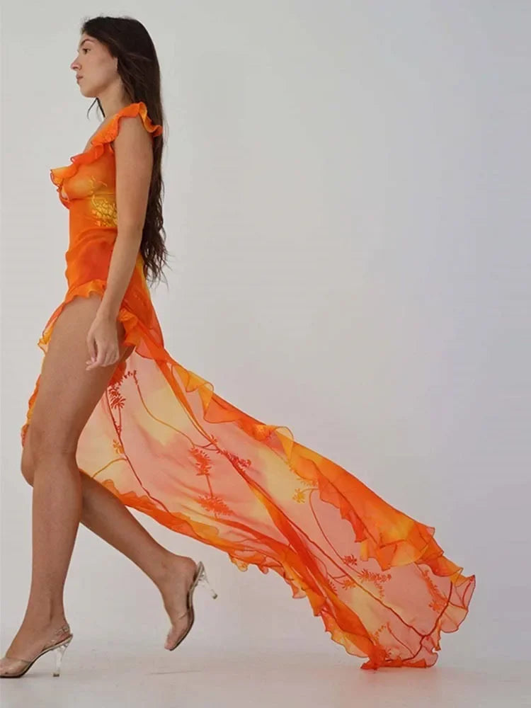 Levoire | Vinfingert Robes Longues Trailing Haute Fente