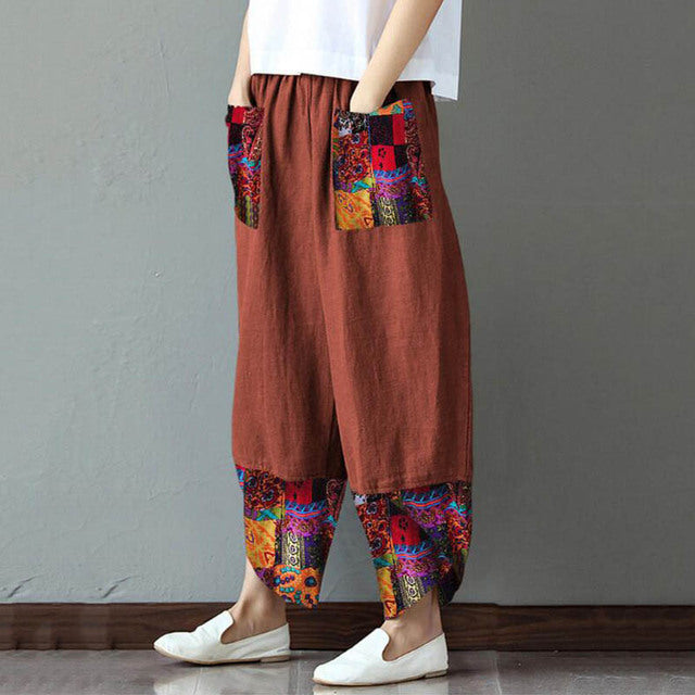 Levoire | Helle Pantalons Larges orange