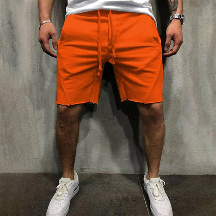 Levoire | Shorts À Cordon De Serrage Pour Hommes Orange