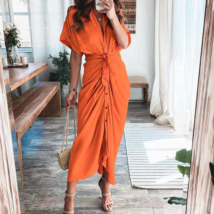 Levoire | Femme Robe moderne à la mode Orange