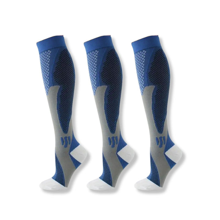 Levoire | Chaussettes Puristes Pour Hommes Bleu (2+1 GRATUIT)