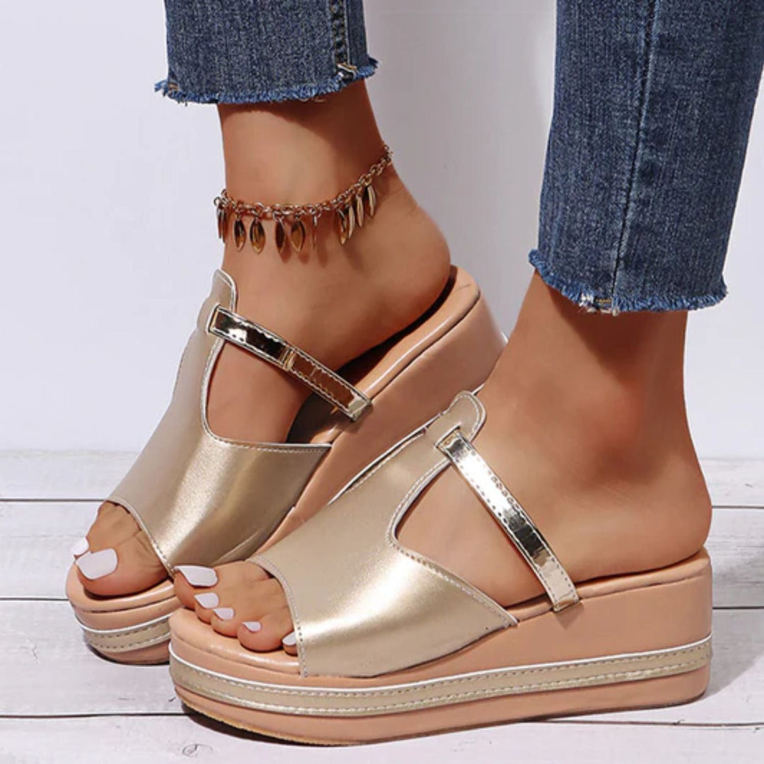Levoire | Chaussures D'Été Orthopédiques Pour Femmes Rica Or