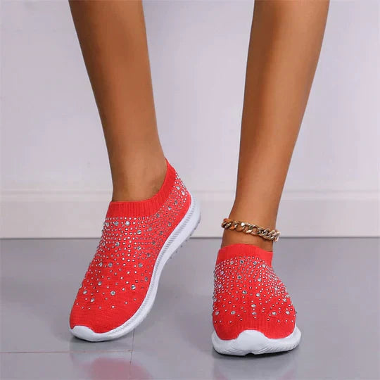 Levoire | Baskets à enfiler Rouge