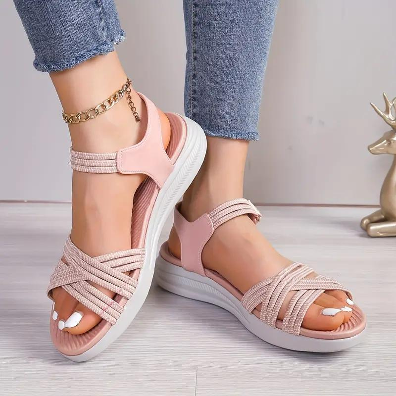 Levoire | Sandales, Bande Élastique, Semelle Douce, Chaussures D'Été, Sandales Pour Dehors