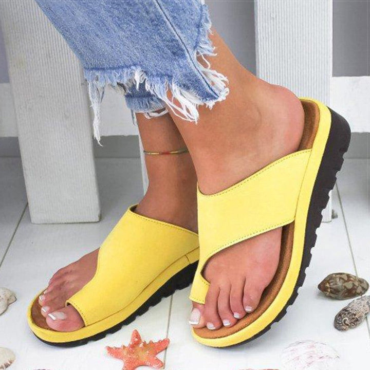 Levoire | Chaussures D'Été Ergonomiques Pour Dames Jaune