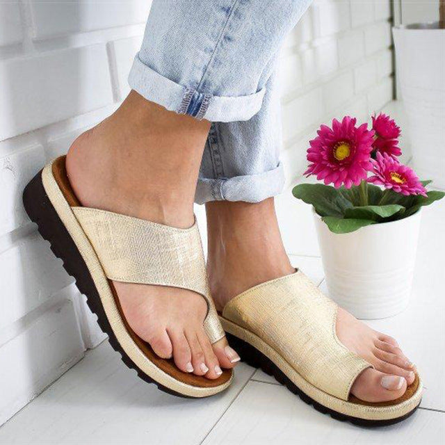 Levoire | Chaussures D'Été Ergonomiques Pour Dames Or