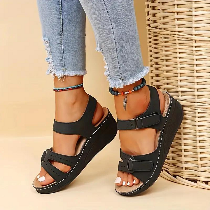 Levoire | Sandales, Ceintures, Talons Compensés, Chaussures Ergonomiques, Chaussures D'Été
