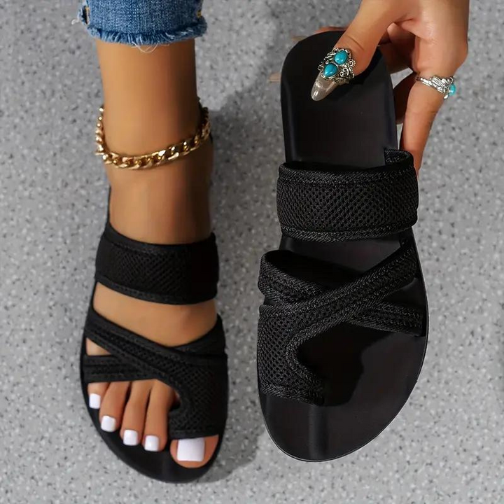 Levoire | Sandales À Enfiler Légères Chaussures D'Été Noir