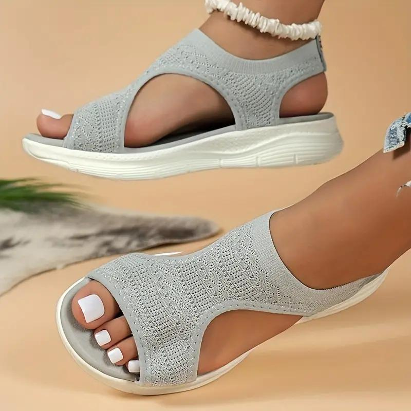 Levoire | Sandales, Slip On, Confortables, Chaussures Ergonomiques, Chaussures D'Été Gris