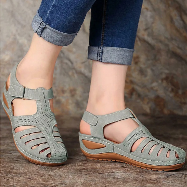 Levoire | Chaussures D'Été Ergonomiques Soulagement De La Douleur Sandales Pour Femmes Gris
