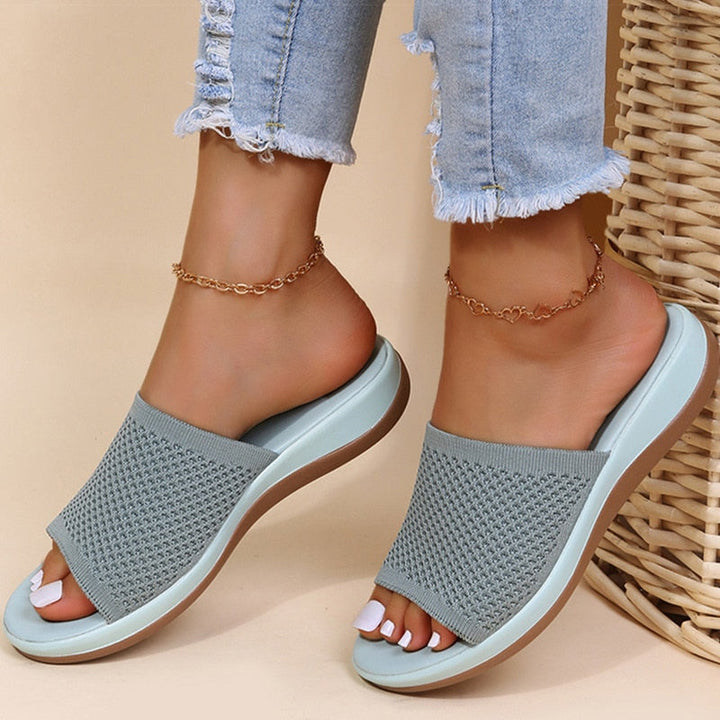 Levoire | Chaussures D'Été Ergonomiques À Enfiler Pour Femmes Bleu clair