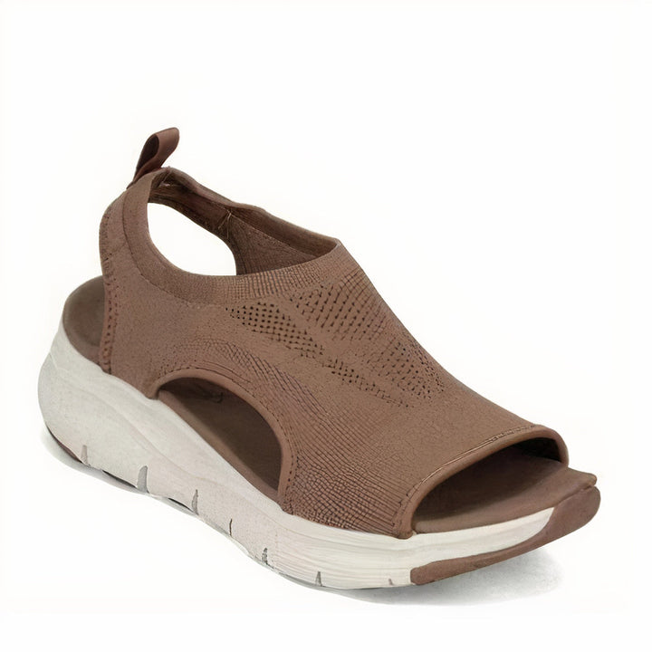 Levoire | Sandales Mesh Slip On Sandales De Sport Pour Femmes Braun