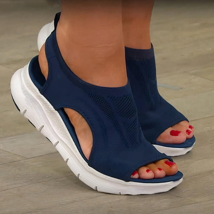 Levoire | Sandales Mesh Slip On Sandales De Sport Pour Femmes Bleu