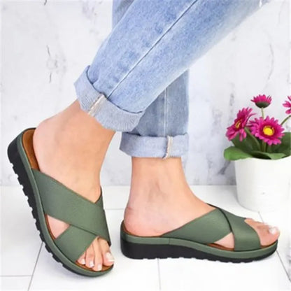 Levoire | Chaussons Pour Femmes Vert