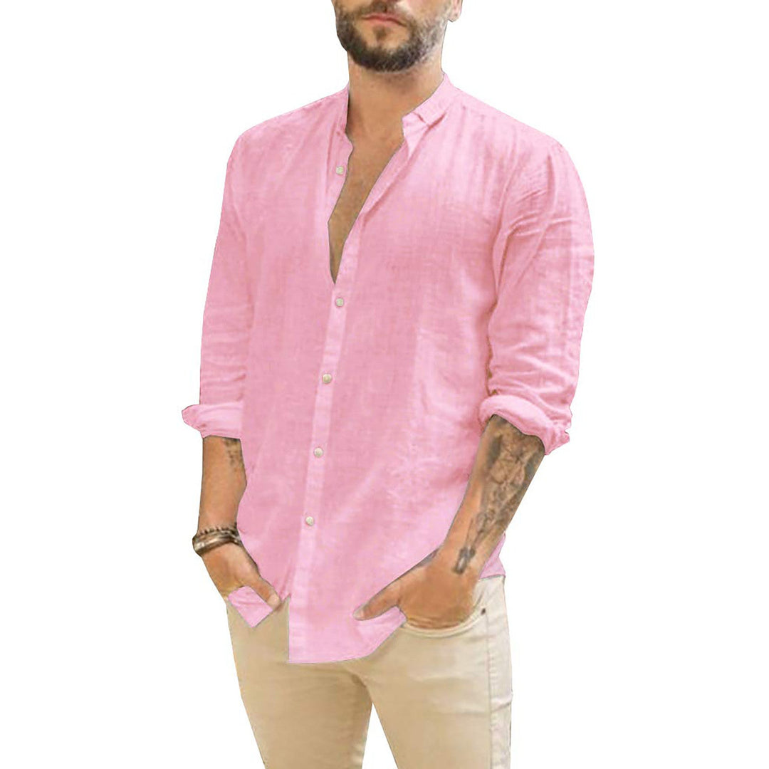 Levoire | Chemise En Lin 100% Pour Homme Pour Une Journée D'Été Décontractée