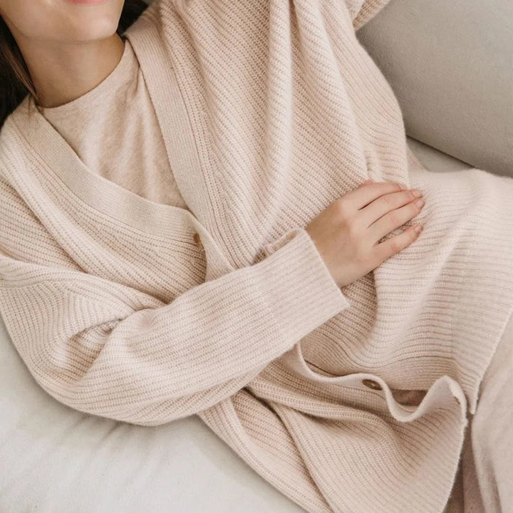 Levoire | Eng Ajustée Veste En Tricot Pour Femmes