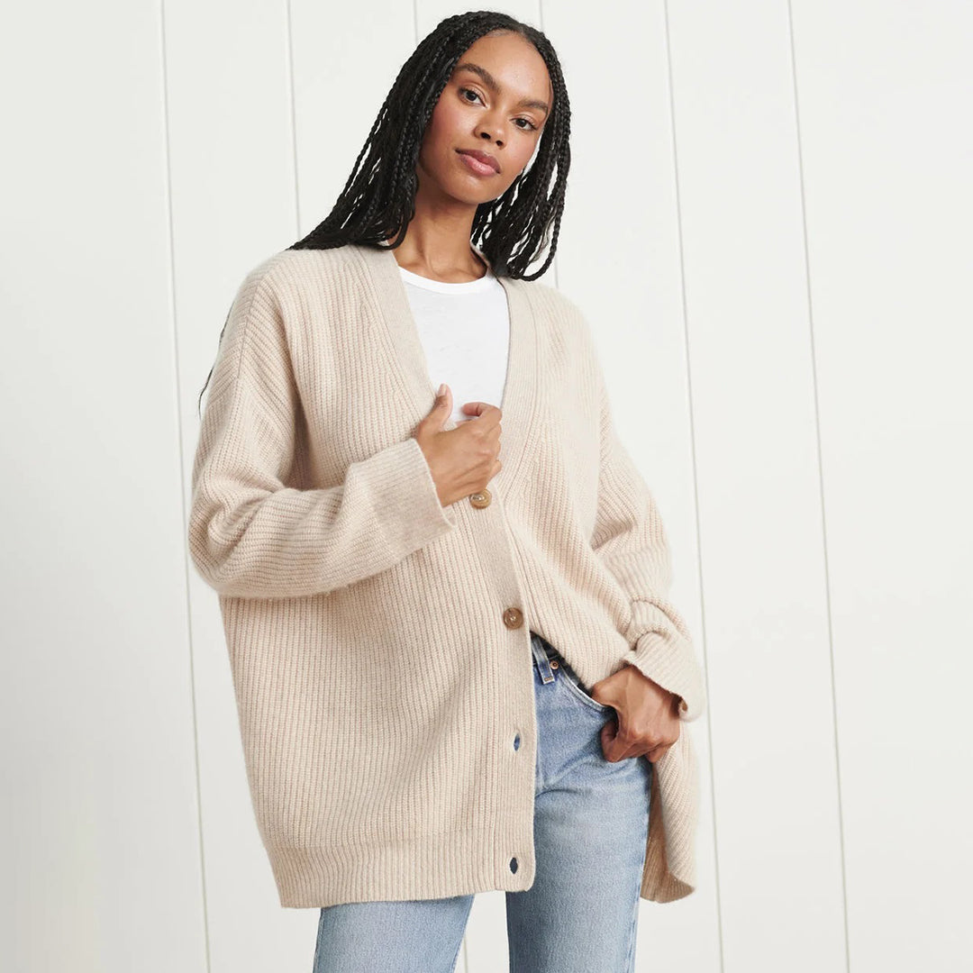 Levoire | Élégant Cardigan Long Pour Femmes